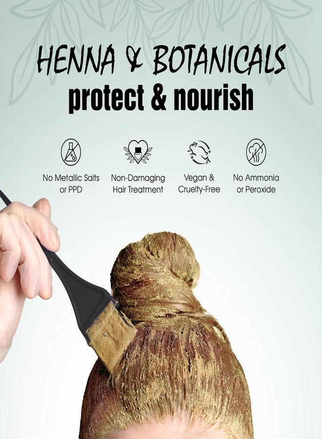 Light Mountain Henna Hair Color & Conditioner, Color the Gray - Light Brown Hair Dye for Men/Women, 2-Step Chemical-Free, Semi-Permanent Hair Color for White, Gray, and Blonde Hair, 7 Oz (Pack of 2) - Image 3