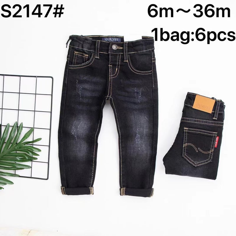 New Baby Jeans Men'S Baby 6M-36M Comfortable Denim Trousers Baby Jeans Boys Jeans - Image 2