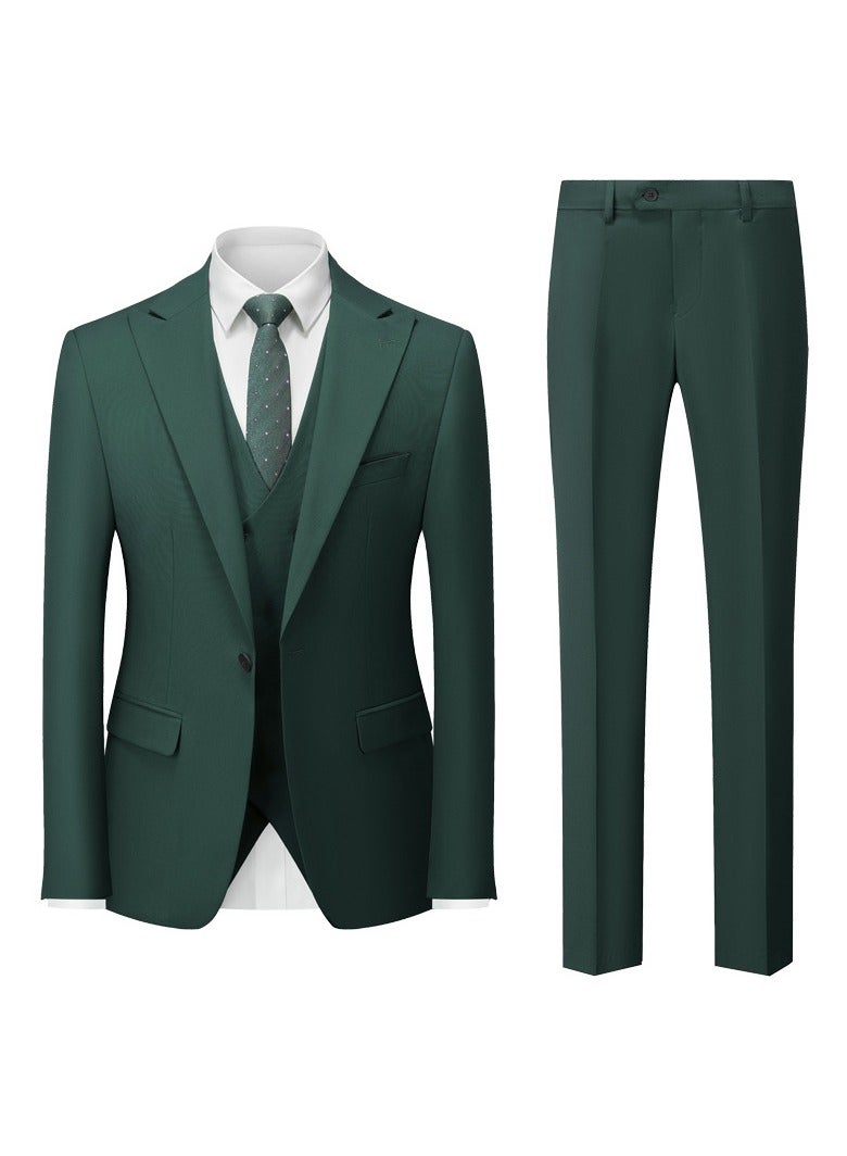 Shougu New Slim Fit Suit Set With Three Pieces - Image 1