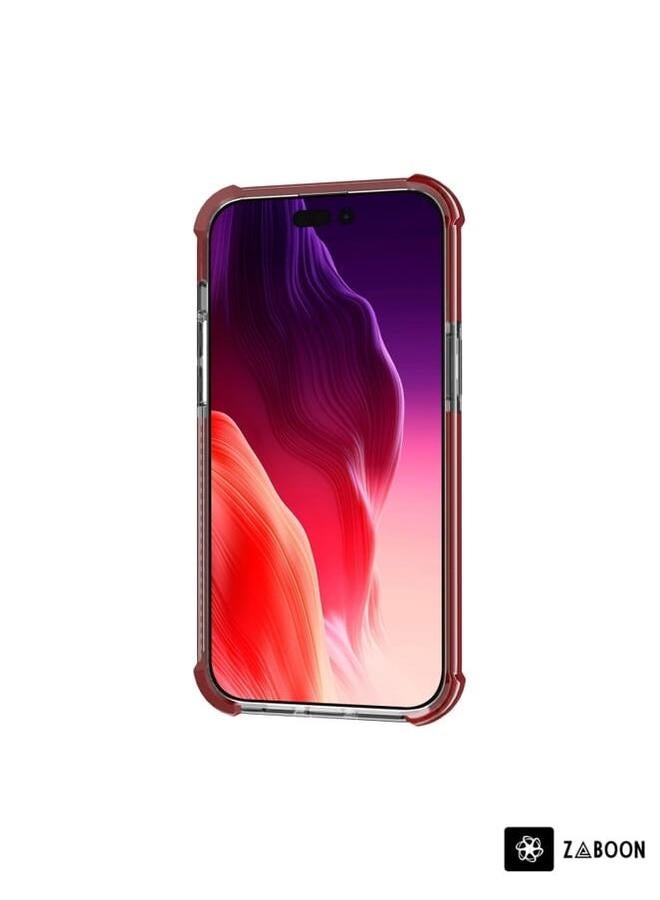 Zaboon Protective Case Cover For iPhone 15 Pro Max Four-corner Shockproof TPU + Acrylic  - Image 3