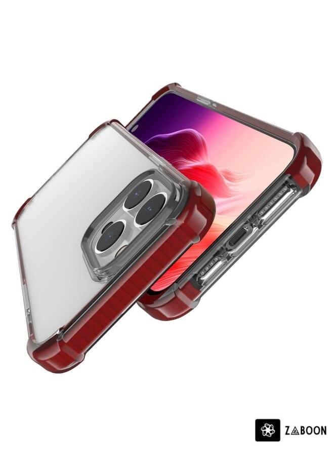 Zaboon Protective Case Cover For iPhone 15 Pro Max Four-corner Shockproof TPU + Acrylic  - Image 4