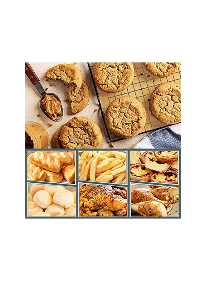S-TOP Air Fryer Parchment Paper Liners - 8.5 inch Pre Cut Baking Paper Cooking Sheets Perforated Parchment Paper for Air Fryer Bamboo Steamer Basket Square 100 PCS - Image 5
