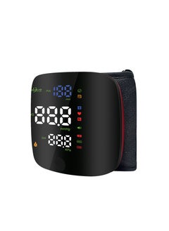 REALBLAD Blood Pressure Monitor with Arabic Broadcast, Rechargeable 2x99 Readings Memory Wrist BP Monitor, with LED Large Display (BROWN)  - Image 3