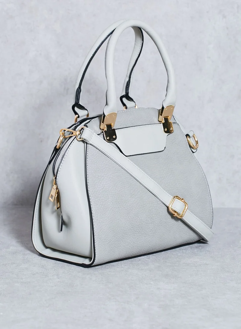 Ginger Quilted Zip Around Purse & Structured Boston