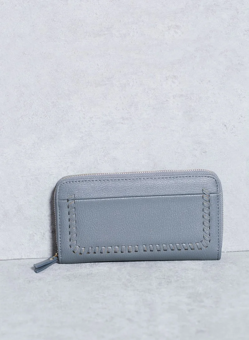 Ginger Quilted Zip Around Purse & Structured Boston