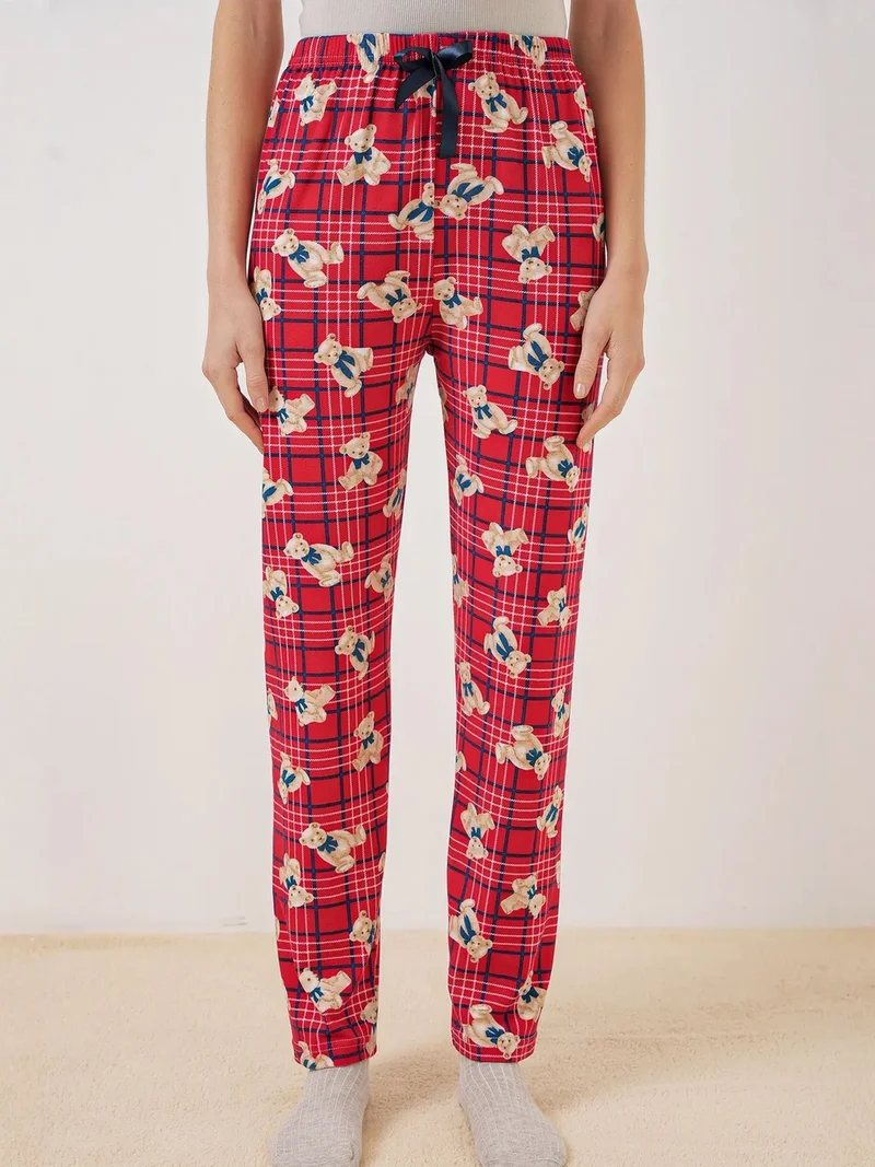 بيغ دارت BDART Patterned Mid Waist Lounge Bottoms