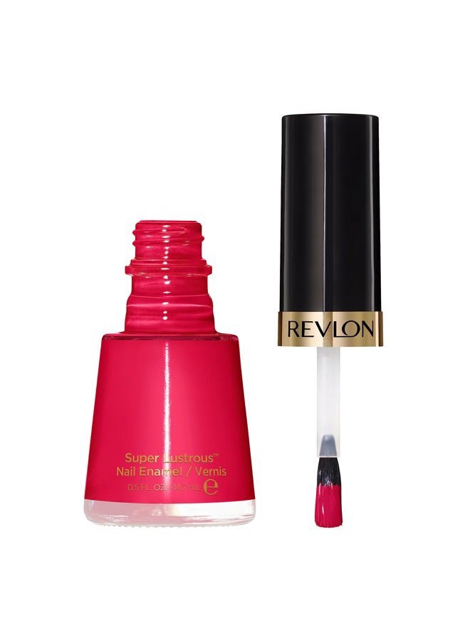Revlon Super Lustrous Nail Polish, Chip-Resistant & Longwear Formula, High Shine Finish, 290 Optimistic, 0.5 fl oz - Image 3