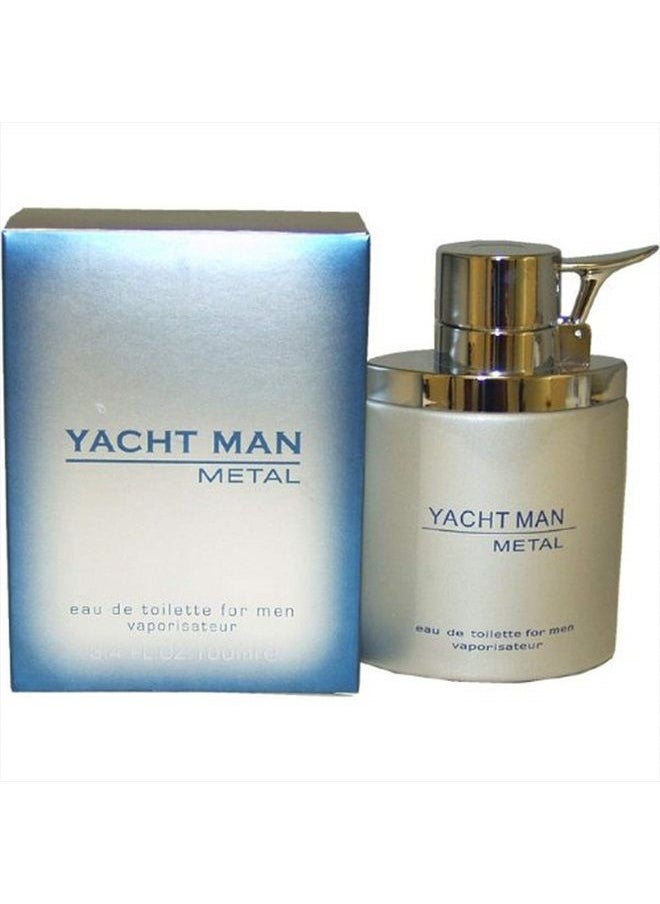 Myrurgia - Yacht Man Metal toilette Spray for Men, 3.40-Ounce - Image 1
