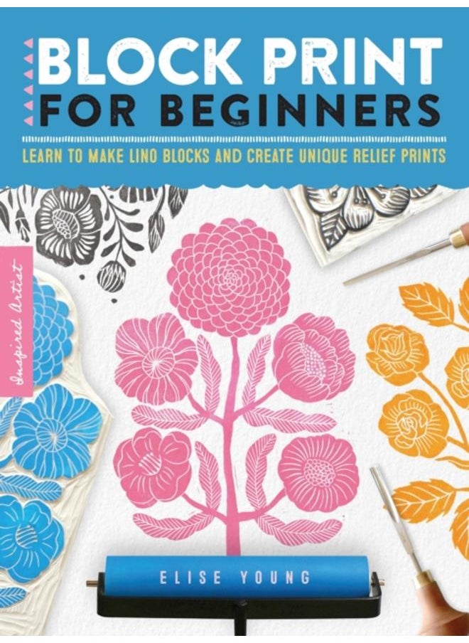 null - Block Print for Beginners : Learn to make lino blocks and create unique relief prints Volume 2 - Image 1