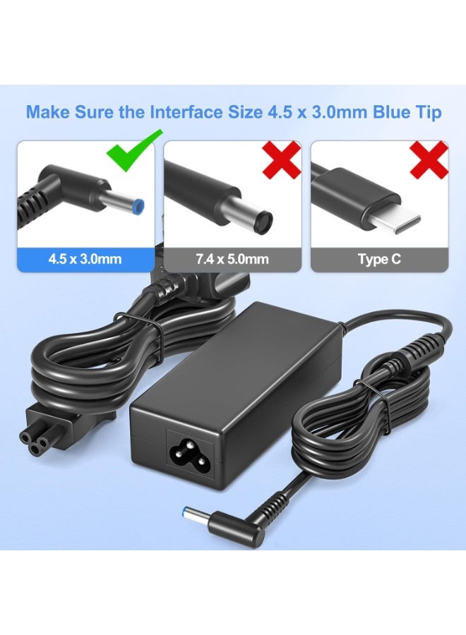 For Hp 65W 19.5V 3.33A New Replacement hp Laptop Computer Notebook AC Adapter Charger HP (4.5 X 3mm) - Image 3