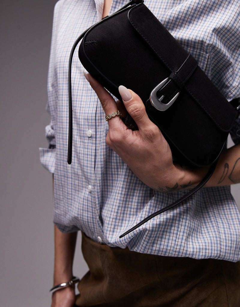 TOPSHOP Sophia Western Buckle Crossbody  - Image 1