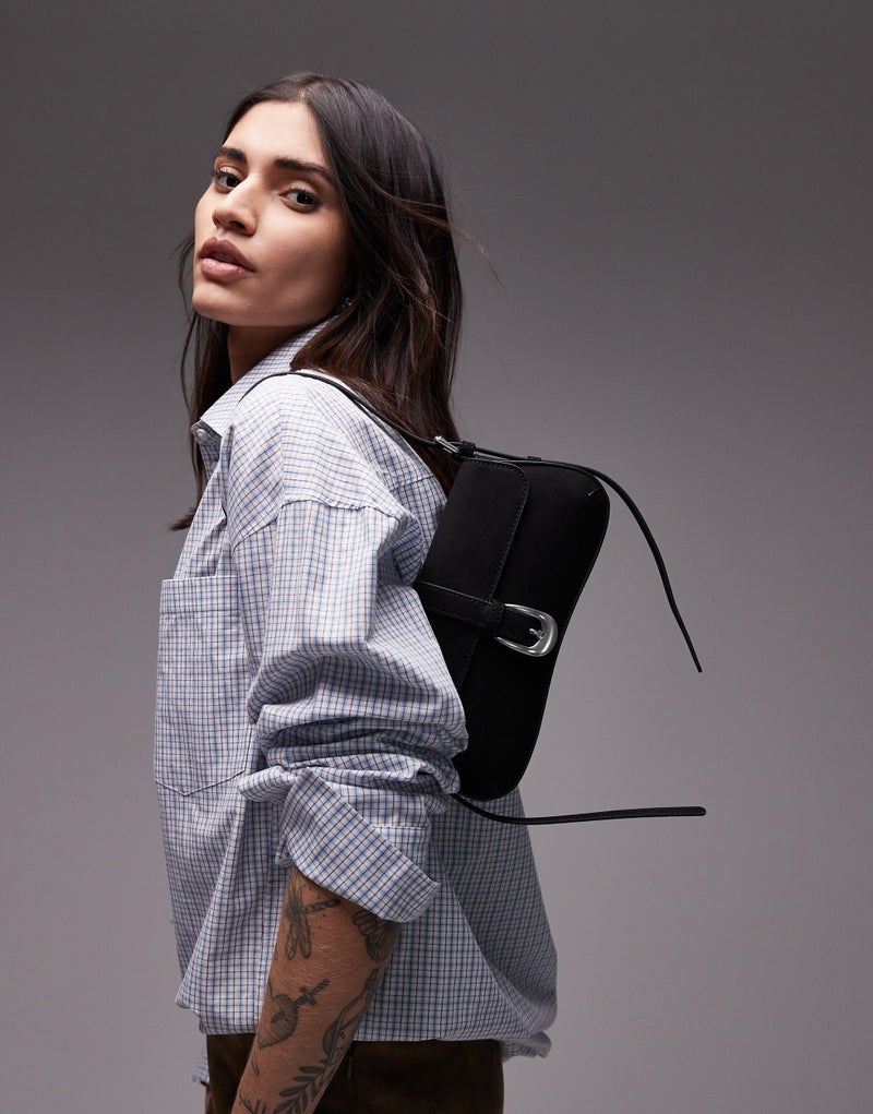 TOPSHOP Sophia Western Buckle Crossbody  - Image 2