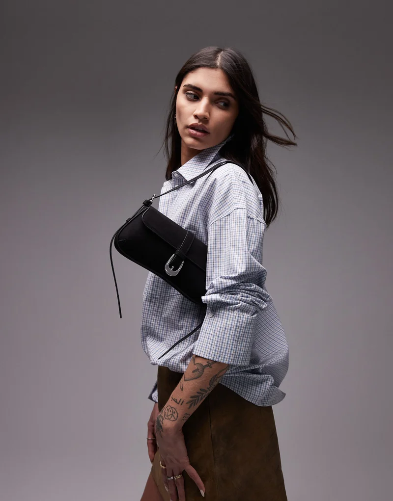 TOPSHOP Sophia Western Buckle Crossbody
