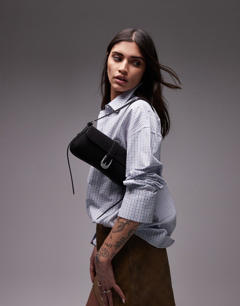 TOPSHOP Sophia Western Buckle Crossbody  - Image 3