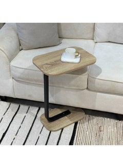 alimforyou Beige wood single serving table  40*60*30 cm  - Image 1