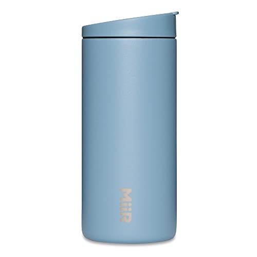 MiiR Flip Traveler 12oz - Double-Wall Vacuum Insulated with Leakproof Flip Lid, BPA-Free Stainless Steel Construction, Insulated Tumbler for Hot or Cold Drinks - Image 1