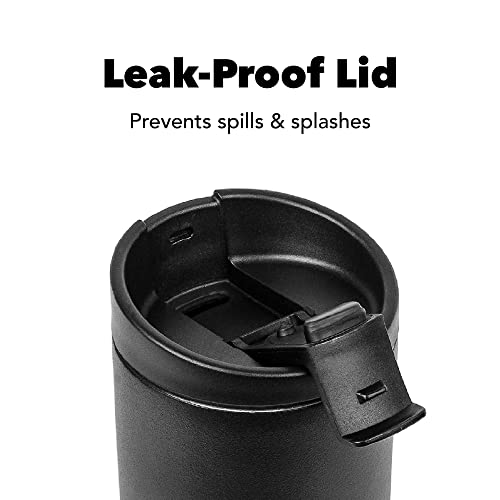 MiiR Flip Traveler 12oz - Double-Wall Vacuum Insulated with Leakproof Flip Lid, BPA-Free Stainless Steel Construction, Insulated Tumbler for Hot or Cold Drinks - Image 3