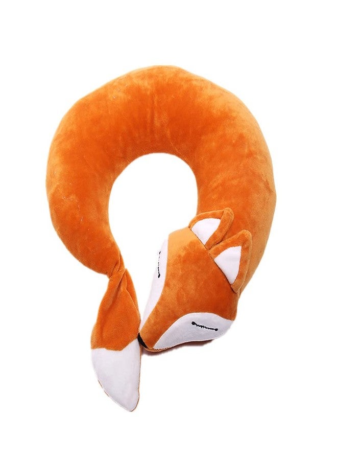 Ibluelover Animal Travel Neck Pillow U-Shaped Cartoon Animal Neck Cushion Soft Comfortable Neck Support Rest Pillow for Airplane Car Camping Sleep and Office - Image 1