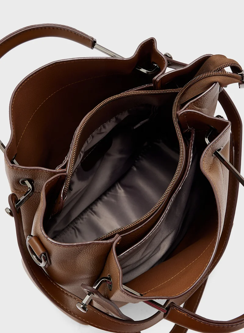 ELLA Satchel Bag With Long Strap