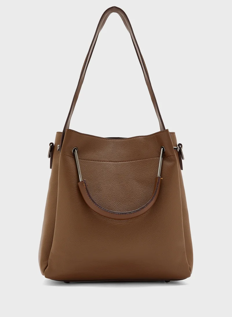 ELLA Satchel Bag With Long Strap