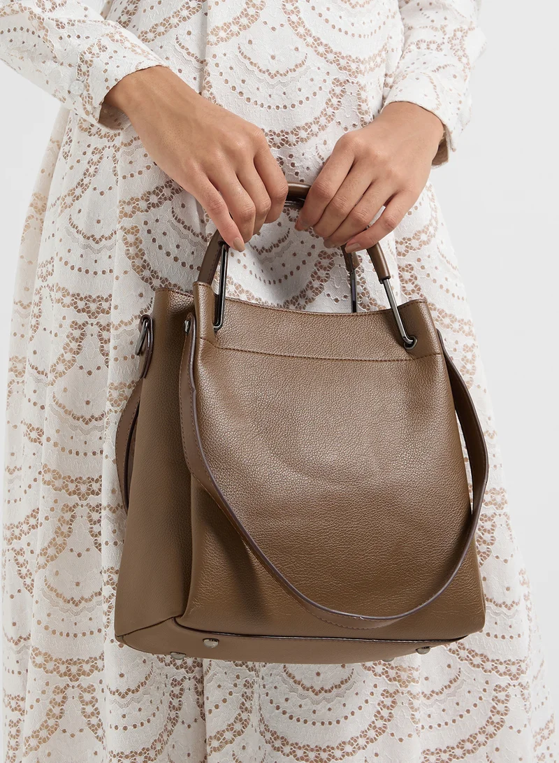 ELLA Satchel Bag With Long Strap
