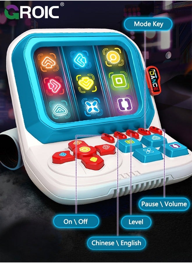GROIC Speed Push Game Toys, Electronic Handheld Light Up Brain & Memory Games with LED Screen Pop Sensory Fidget 4 Thrilling Modes, 999+ Level Puzzle  - Image 2