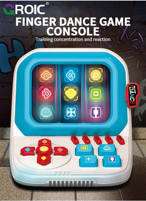 Speed Push Game Toys, Electronic Handheld Light Up Brain & Memory Games with LED Screen Pop Sensory Fidget 4 Thrilling Modes, 999+ Level Puzzle