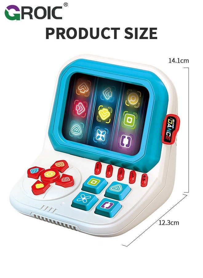 Speed Push Game Toys, Electronic Handheld Light Up Brain & Memory Games with LED Screen Pop Sensory Fidget 4 Thrilling Modes, 999+ Level Puzzle