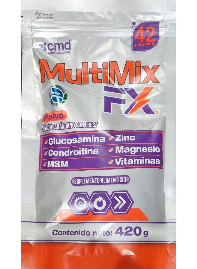Mcties MULTIMIX GLUCOSAMINE/Chondroitin/MSM/Garlic/ZINC/Magnesium / 420 G - Image 1