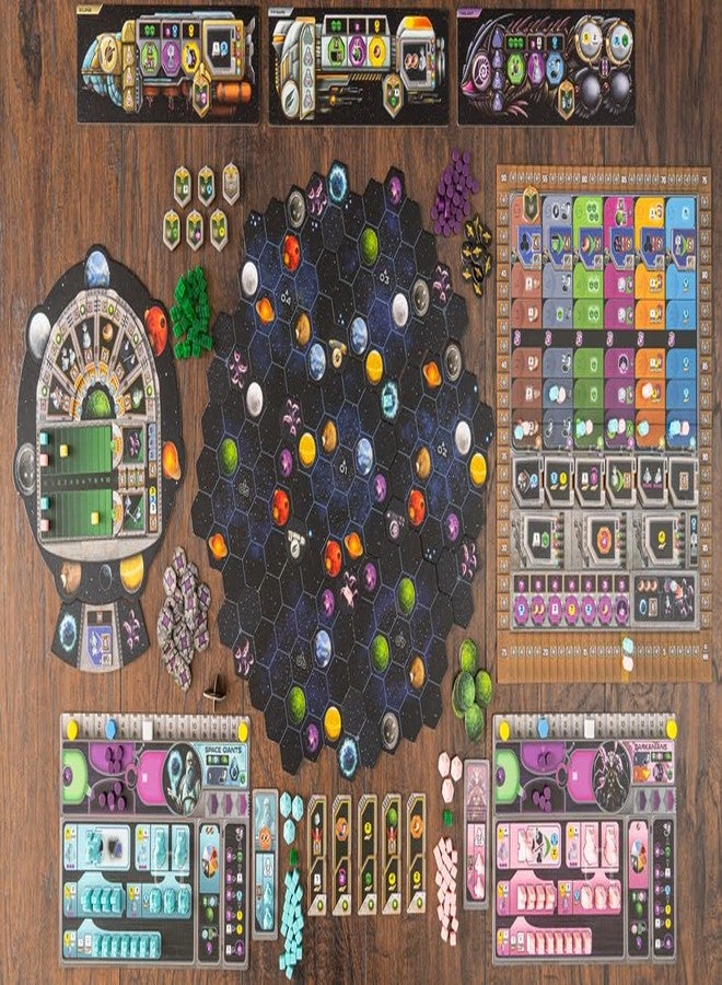 Capstone Games Gaia Project: The Lost Fleet Expansion | Strategy Board Game for Adults | 1-4 Players, 90-150 Min Playtime | Solo & Multiplayer Gameplay | Ages 14+ - Image 4