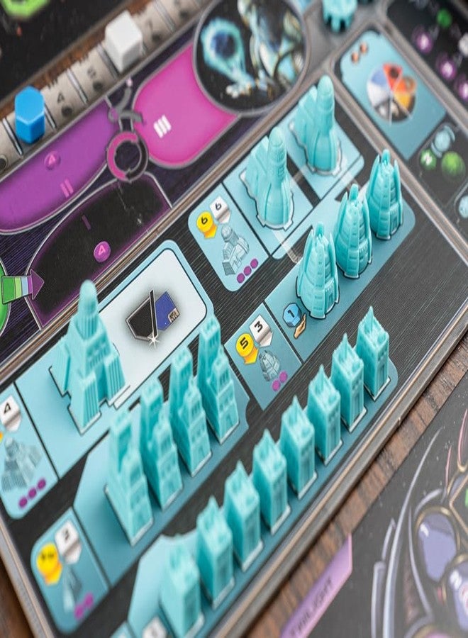Capstone Games Gaia Project: The Lost Fleet Expansion | Strategy Board Game for Adults | 1-4 Players, 90-150 Min Playtime | Solo & Multiplayer Gameplay | Ages 14+ - Image 5