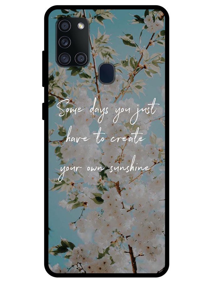 Theodor Protective Case Cover For Samsung Galaxy A21s Create Your Sunshine - Image 1