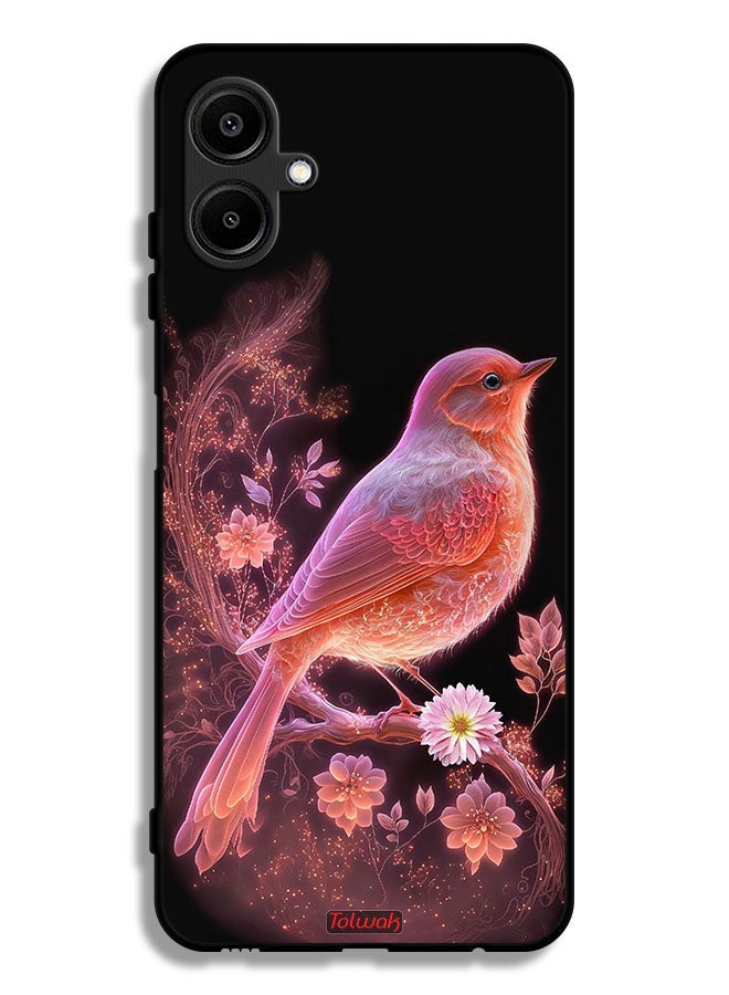 Tolwak Samsung Galaxy M06 5G Protective Case Cover Cute Bird Art - Image 1