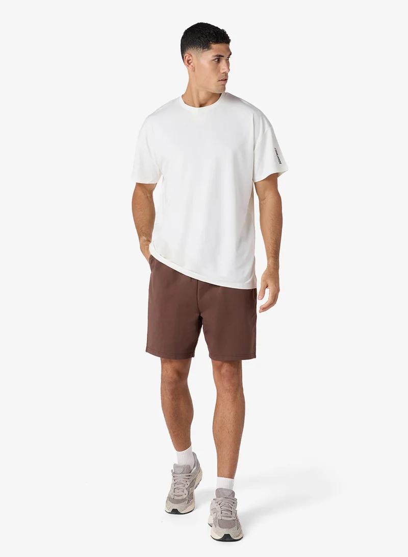 Squatwolf CHESTNUT 7" Relaxed Sweat Shorts for Men | Best Price UAE