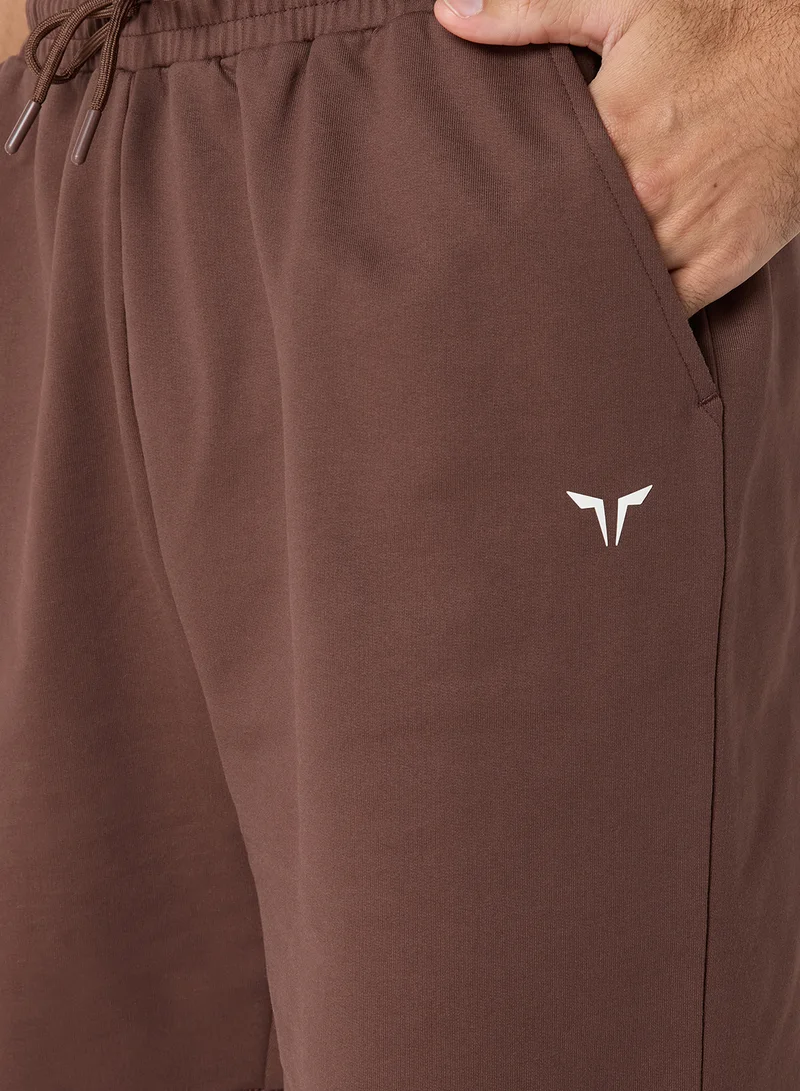 Squatwolf CHESTNUT 7" Relaxed Sweat Shorts for Men | Best Price UAE