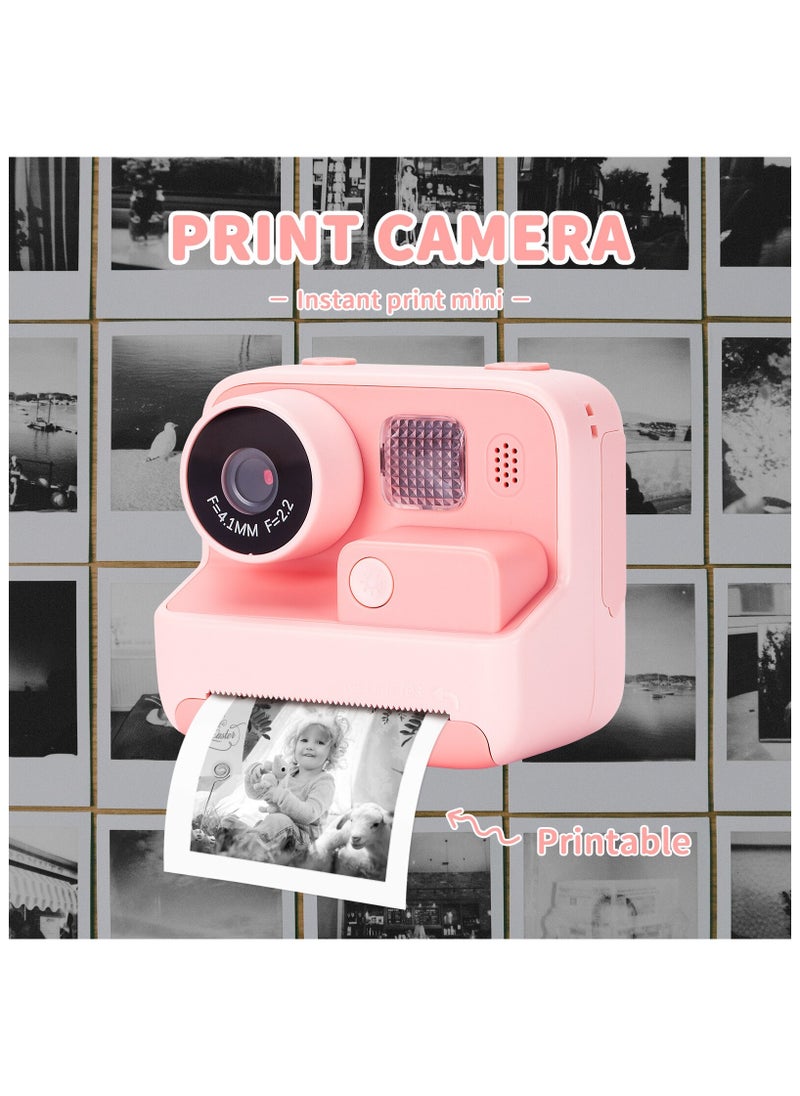 Generic P1 Kids Instant Camera with 32GB & Photo Printer | 2.4" IPS Screen, Self-Adhesive Printing Paper, WiFi Transmission – Ideal Christmas & Birthday Gifts for Girls – Fun Camera for Kids with Photo Printing  - Image 5