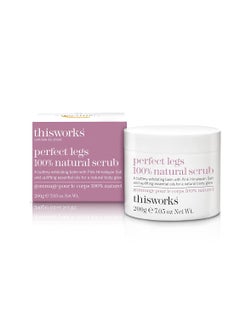 thisworks perfect legs 100 natural scrub Buttery Exfoliating Balm with Pink Himalayan Salt for a Natural Body Glow 200g  705 oz