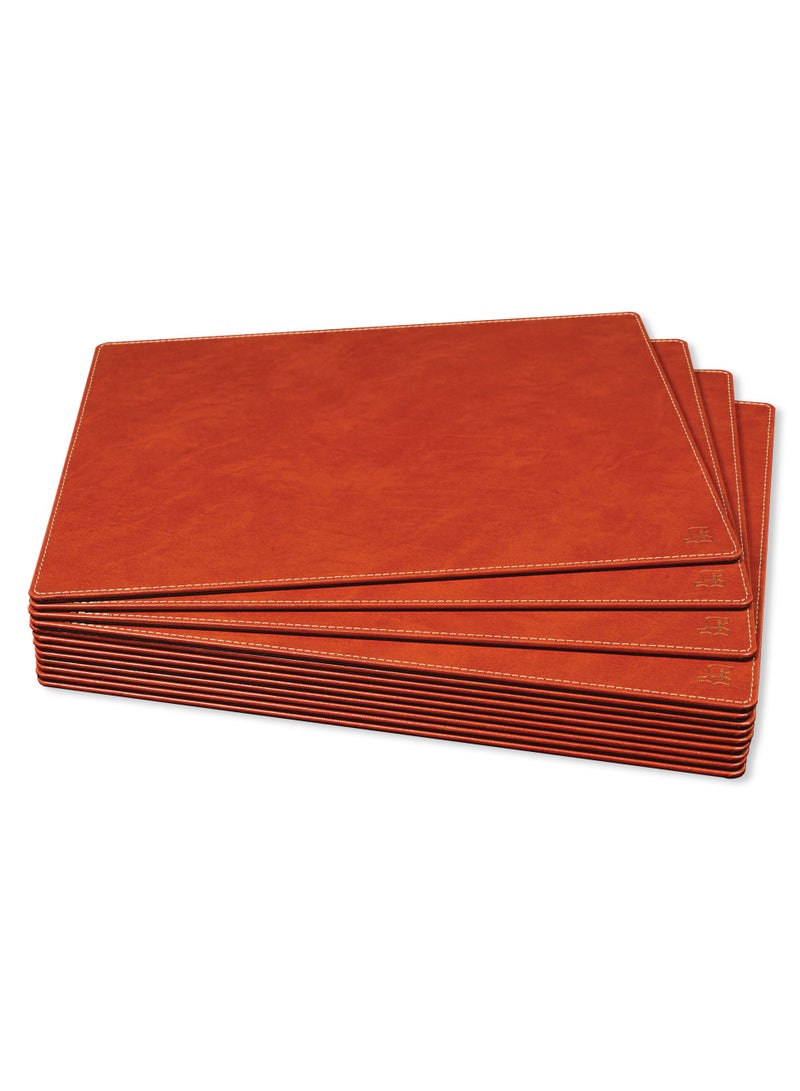 FIS مجموعة من ورق النشاف وحامل أقلام من الجلد الصناعي مع قلم من غرفة الاجتماعات التنفيذية من FIS - بني - FSDSCONFRSETBR - Image 3