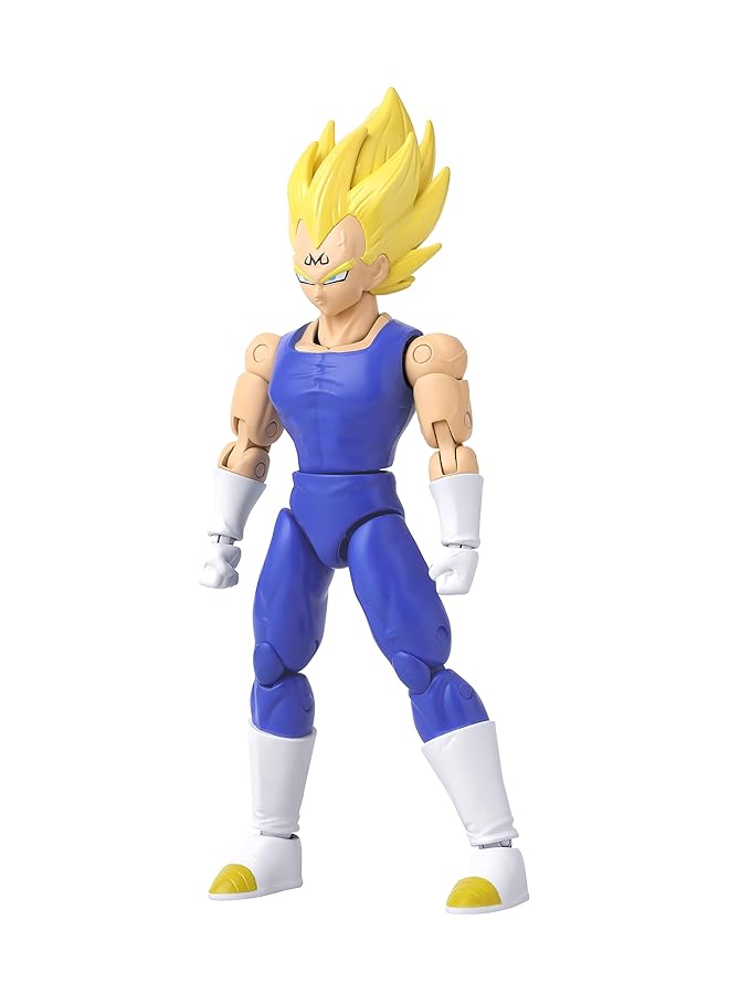 Bandai Dragon Stars Figures Majin Vegeta | Dragon Ball Super Vegeta Action Figure | 17Cm Articulated Dragon Ball Figure Dragon Stars Anime Figures Vegeta Toy | Anime Gifts And Anime Merch - Image 2
