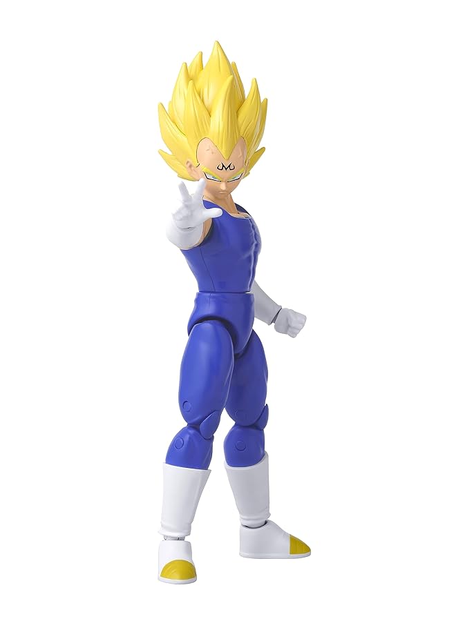 Bandai Dragon Stars Figures Majin Vegeta | Dragon Ball Super Vegeta Action Figure | 17Cm Articulated Dragon Ball Figure Dragon Stars Anime Figures Vegeta Toy | Anime Gifts And Anime Merch - Image 4