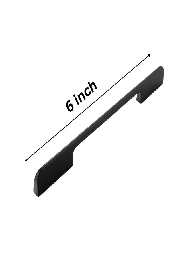 HILO Premium Fancy Aluminium Handle Kitchen Cabinet Matte Finish Sleek, Durable Rust-Resistant Pull Handle for Modern Kitchens & Interiors (4, 6 INCH) - Image 4