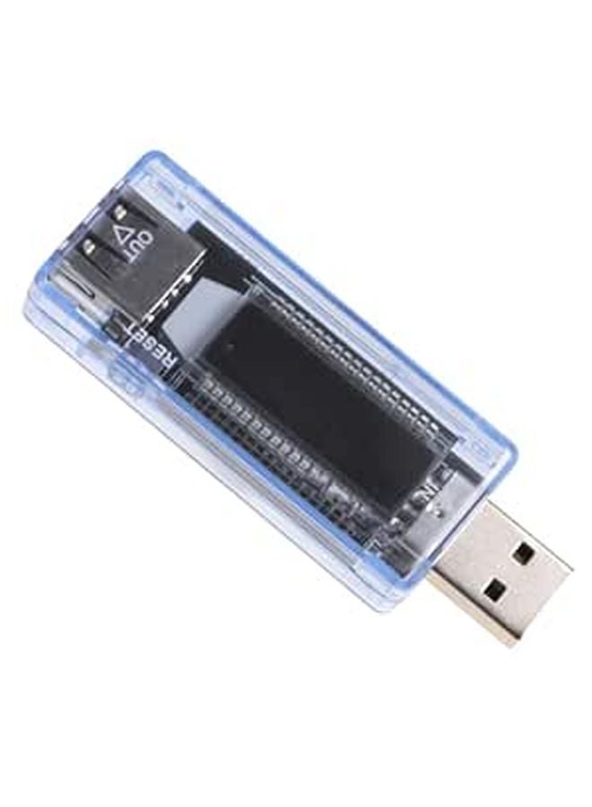 عداد الفولتية والتيار والطاقة الرقمية عبر USB مع شاشة LCD لمراقبة الشاحن والبطارية - Image 1