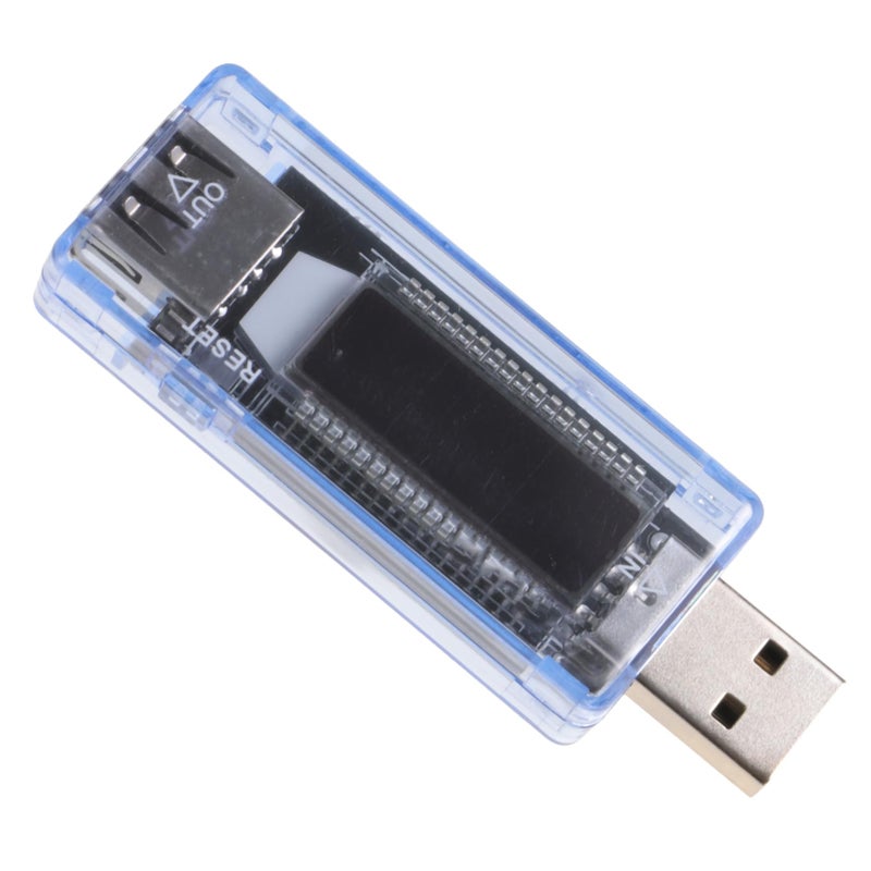عداد الفولتية والتيار والطاقة الرقمية عبر USB مع شاشة LCD لمراقبة الشاحن والبطارية - Image 2