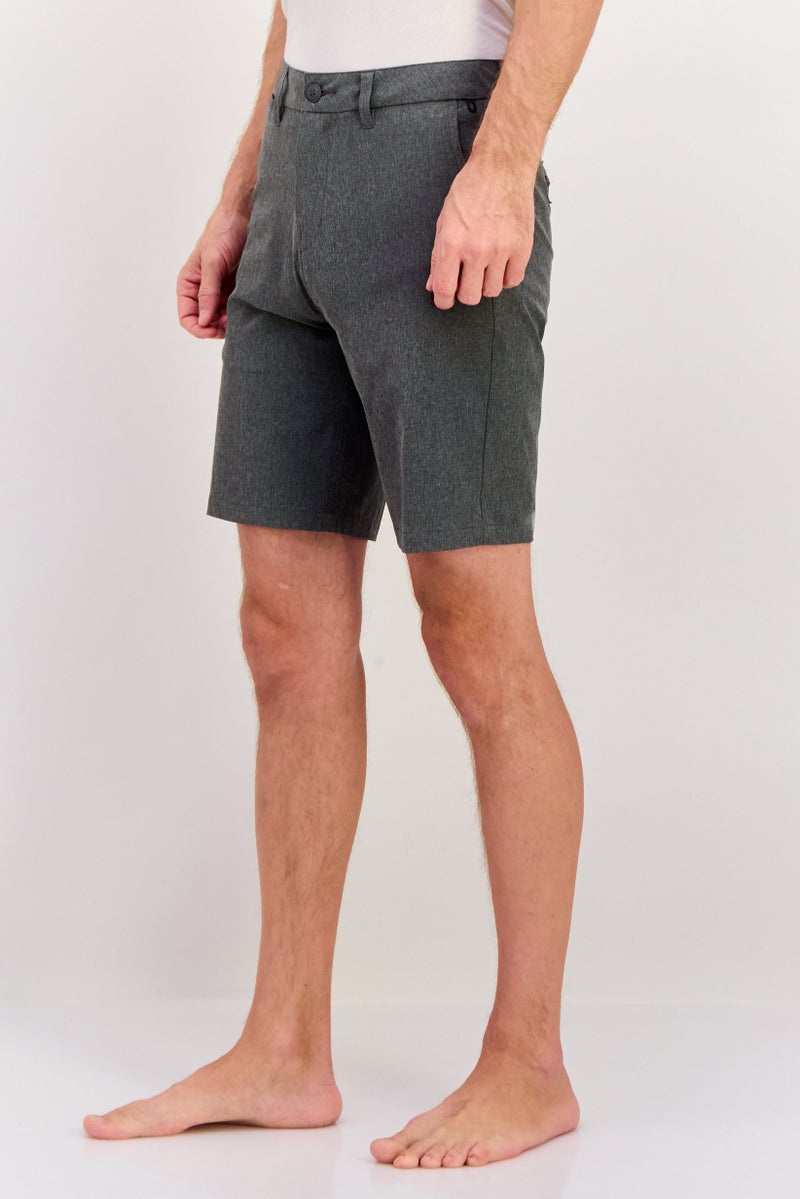 QUIKSILVER Men Heather Beach Shorts, Grey - Image 3