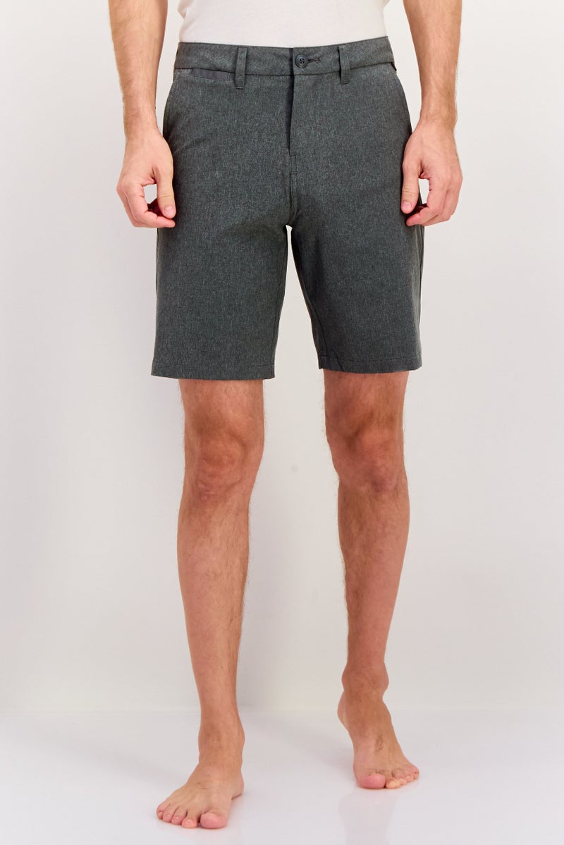 QUIKSILVER Men Heather Beach Shorts, Grey - Image 1