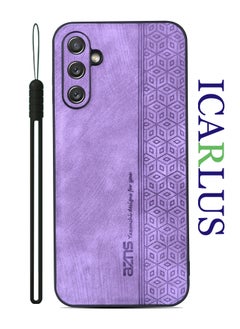 Purple/PU Leather