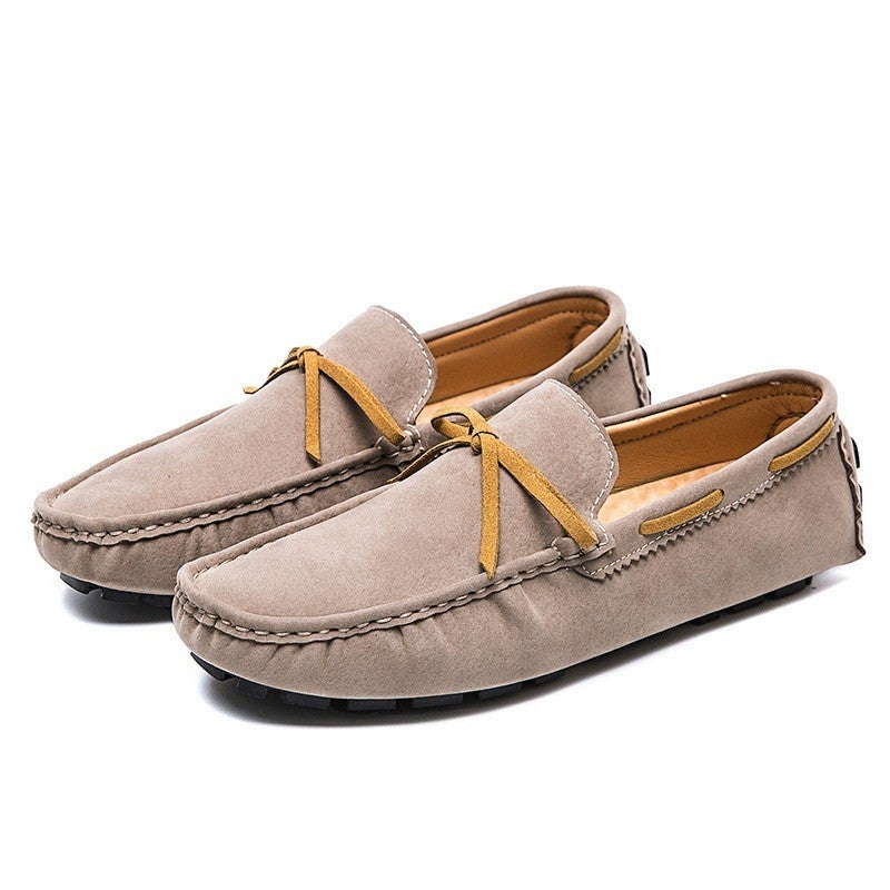 2024 Men'S Loafers Printed Slip-On Independent Station Slip-On Plus Size Live Driving Men - Image 1