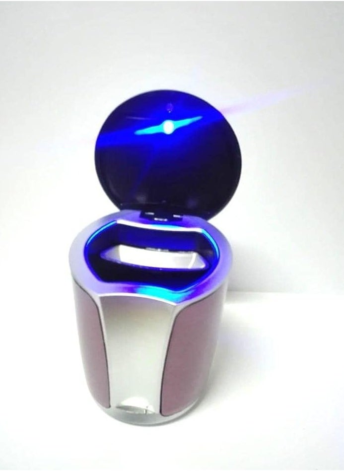 Generic - Car ashtray witLED Illuminated Car Trash Bin – Compact Waste Container for Vehicle Interiorsh light bulb - Image 1