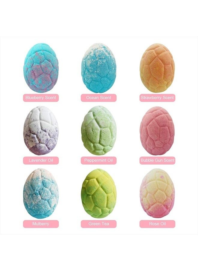 Clear and Fresh - Unicorn Bath Bombs Gift Set with Jewelry Inside, 9 Pack Organic Kids Bath Bombs with Surprise Inside, Magic Unicorn Bath Bombs with Jewelry for Girls……… - Image 1