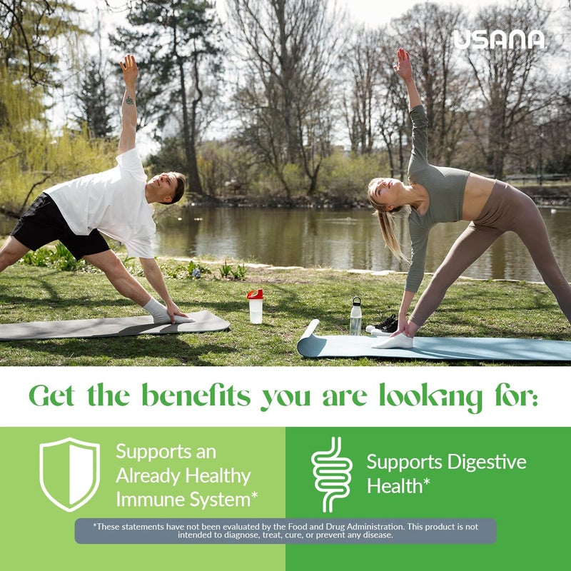 USANA Probiotic Supplement to Support Digestive Health* – Gluten Free – Sugar Free – Dairy Free - 14 Stick Packs - Image 4